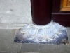 Lotus blossom shaped post base Lotus blossom shaped post base